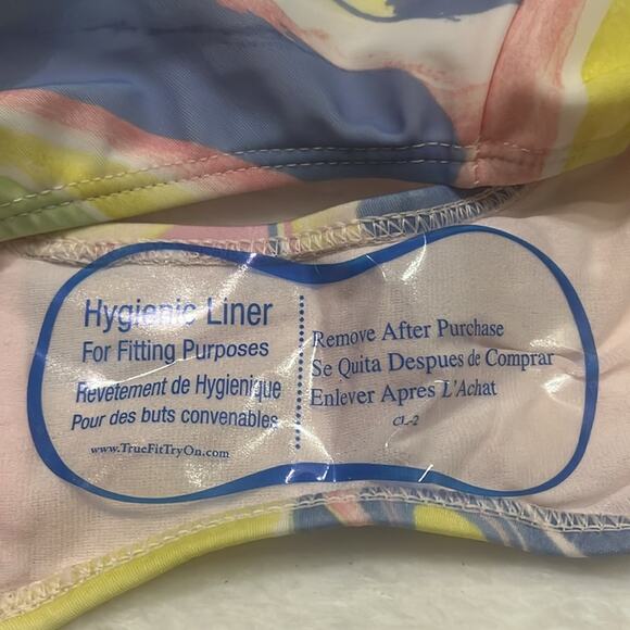 Ideology one piece Swimsuit UPF50+ Girls Large Marble Swirl - Picture 3 of 5